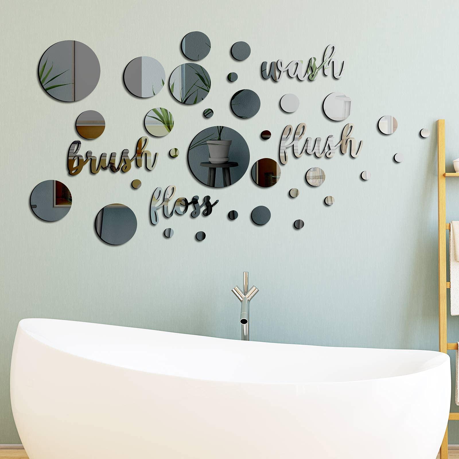 Experiment⁤ with self-adhesive decals to refresh and ⁣personalize your ⁢eclectic bathroom quickly