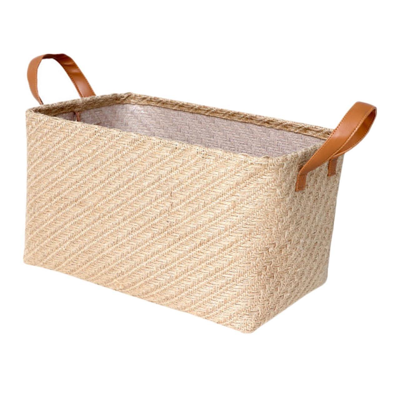 Incorporate woven baskets ​for chic and organized storage solutions