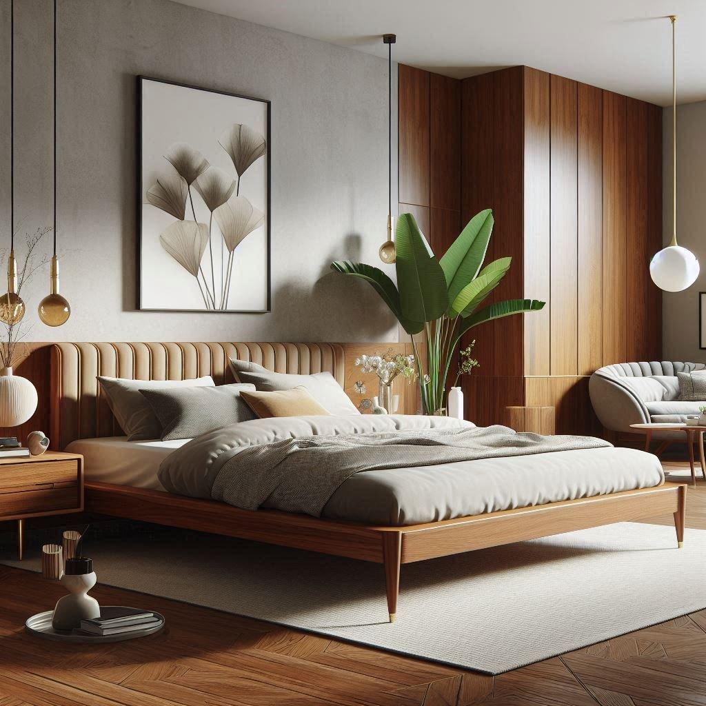 Mid-Century Modern Bedroom: Embrace retro ‍charm with iconic furnishings‌ and ​designs