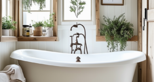 24 Charming Touches for Your Dream Farmhouse Bathroom