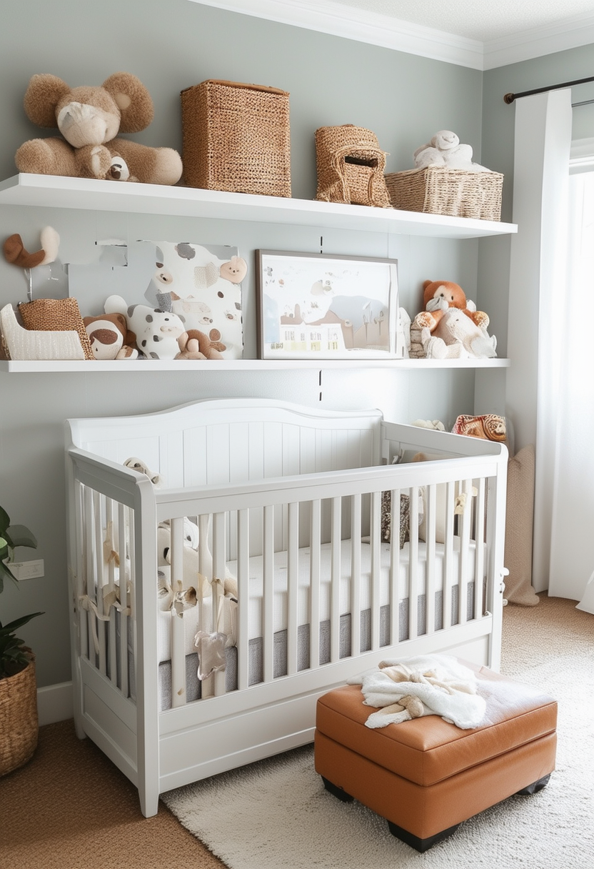 24 Clever Ideas for Designing Your Small Nursery Space