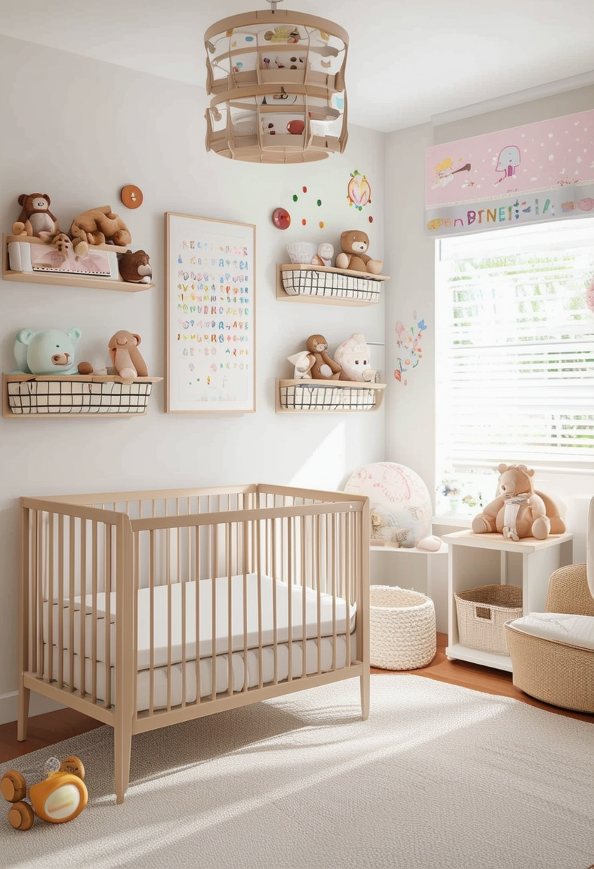 24 Clever Ideas to Maximize Your Small Nursery Space