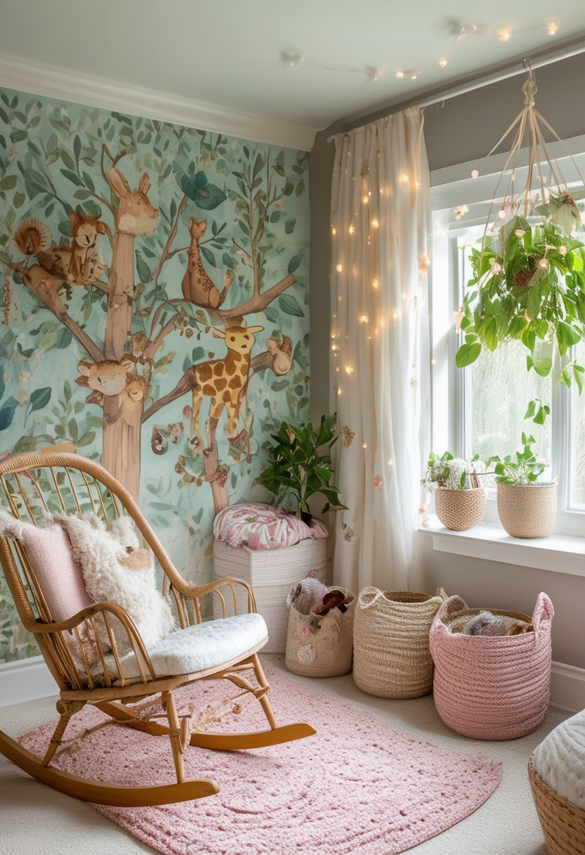 24 Delightful Ideas for Your Cozy Nursery Nook Makeover