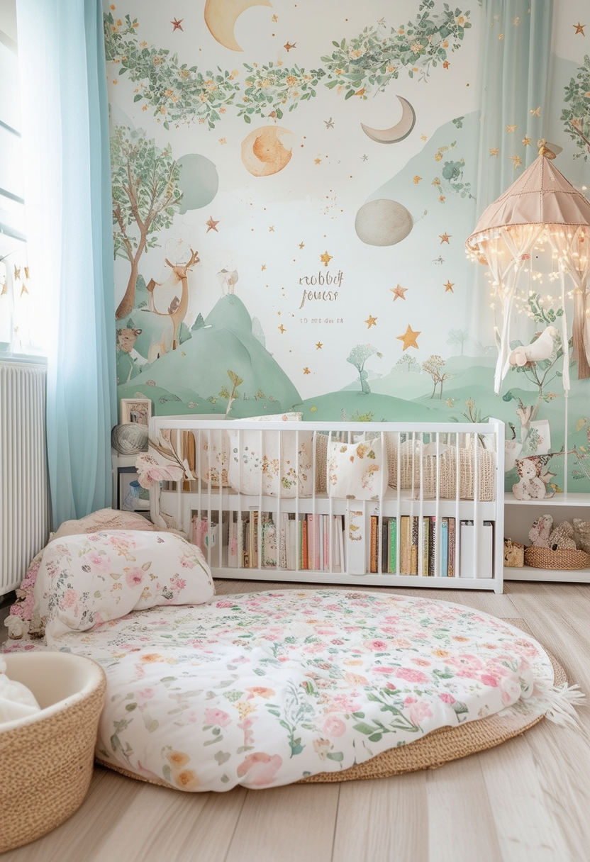 24 Enchanting Ideas for Your Little Girl’s Nursery