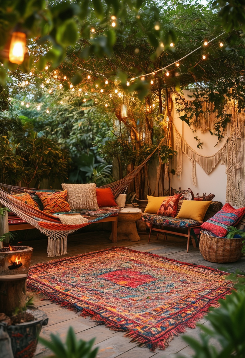 24 Essential Elements for Your Dream Boho Backyard Oasis