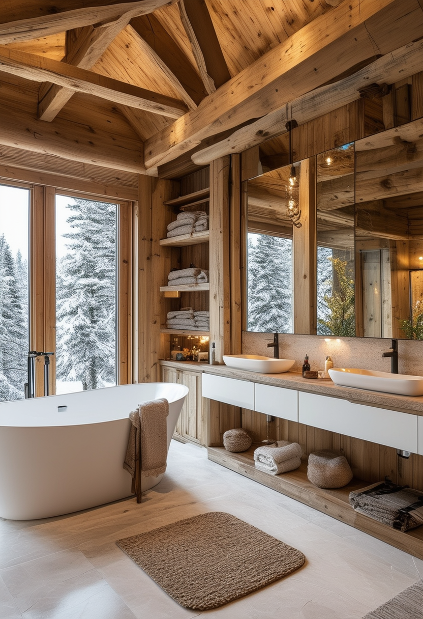 24 Essential Features for Your Perfect Chalet Bathroom