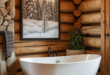 24 Inspiring Ideas for a Cozy Chalet Bathroom Retreat