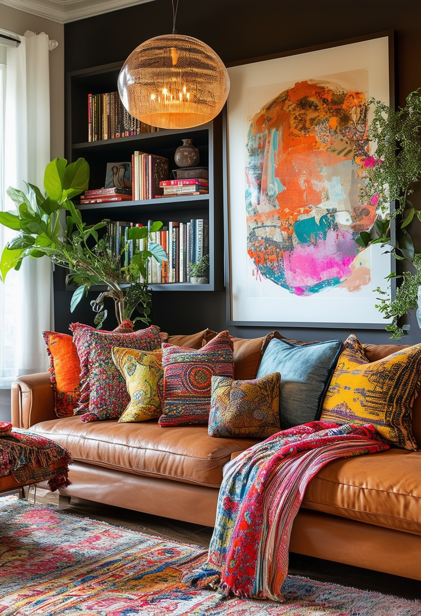 Inspiring Ideas for an Eclectic Living Room Makeover