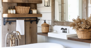 24 Inspiring Ideas for Your Perfect Farmhouse Bathroom