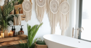 24 Inspiring Ideas to Create a Relaxing Boho Bathroom Oasis