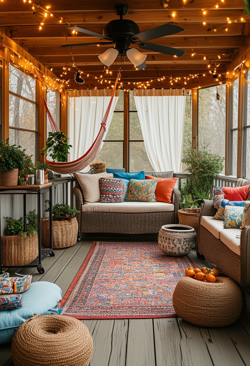 Inspiring Ideas to Enhance Your Screened Porch Space