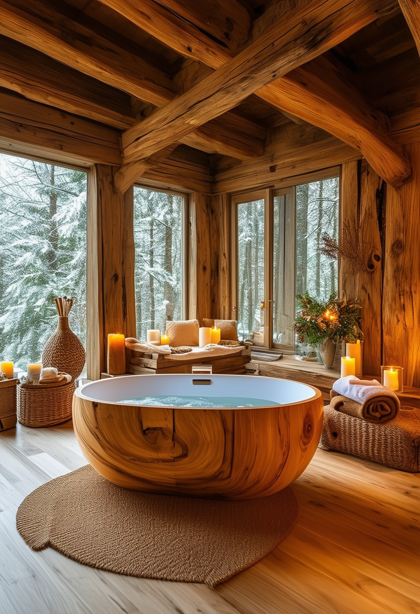 24 Stunning Ideas for Your Dream Wooden Bathroom Oasis