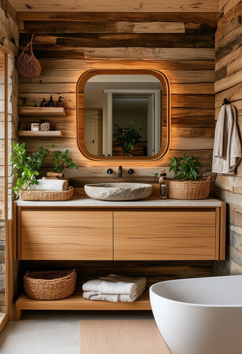 Stunning Wooden Bathroom Ideas to Elevate Your Space