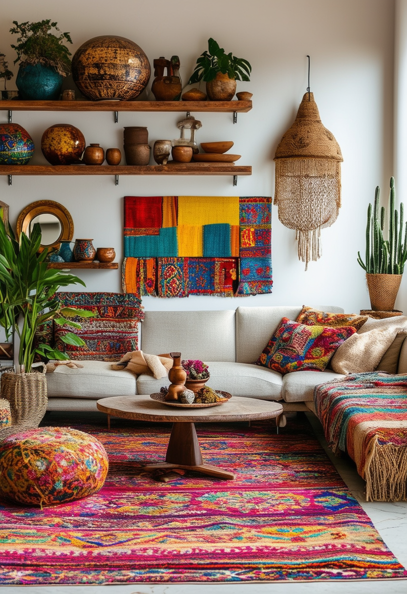 Unique Elements to Create Your Eclectic Living Room