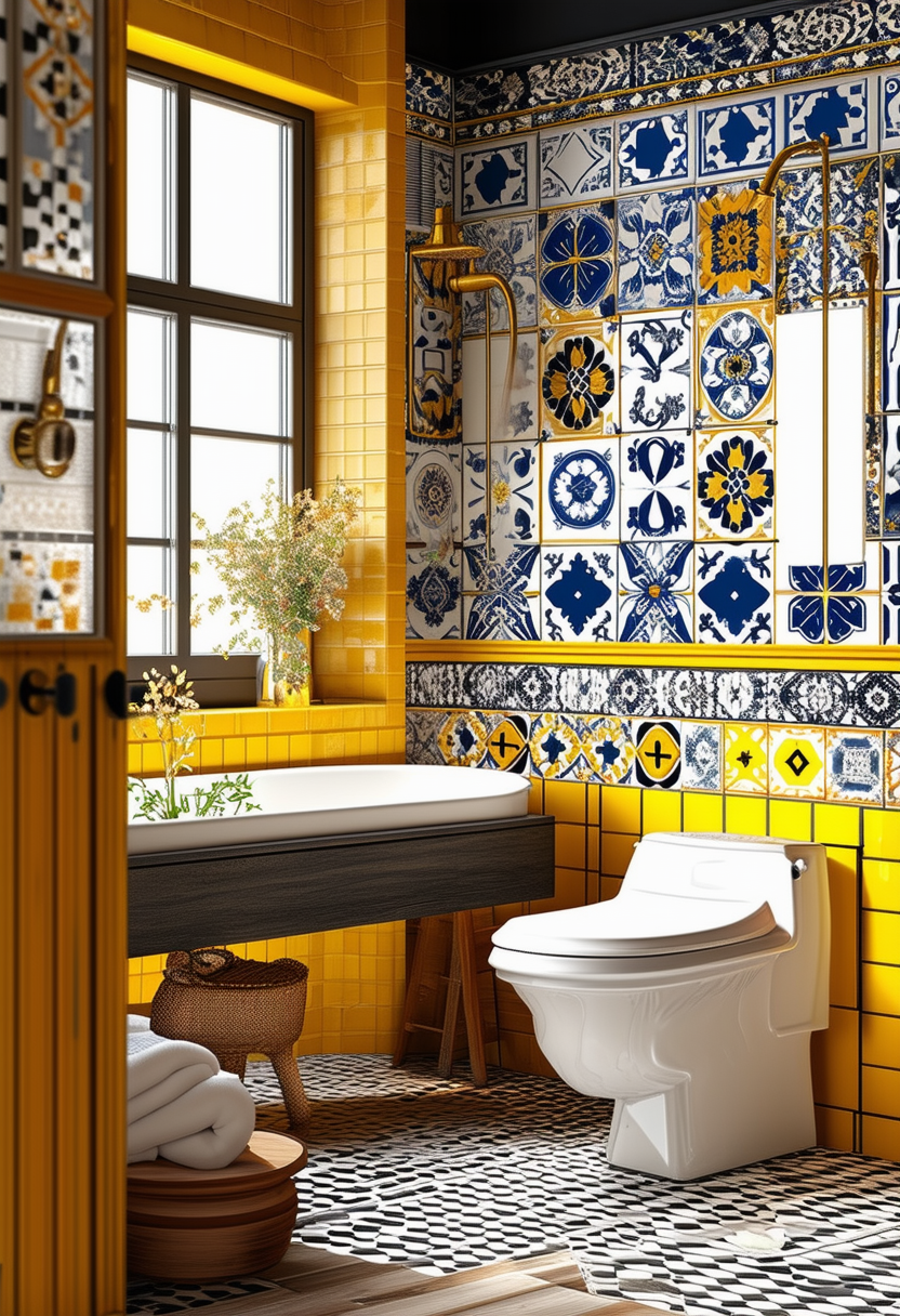 Unique Ideas to Create an Eclectic Bathroom Oasis