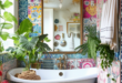 24 Unique Ideas to Create Your Eclectic Bathroom Oasis