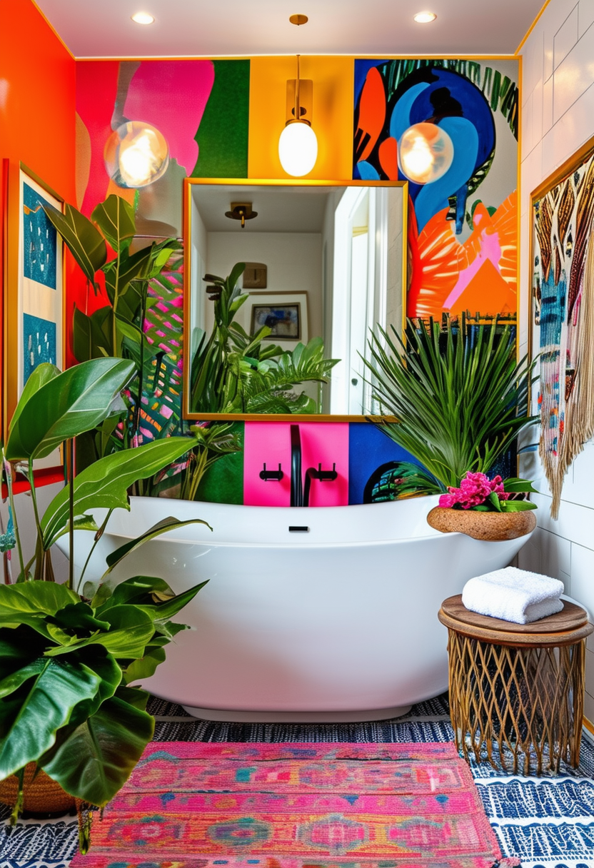 Unique Ideas to Create Your Perfect Eclectic Bathroom