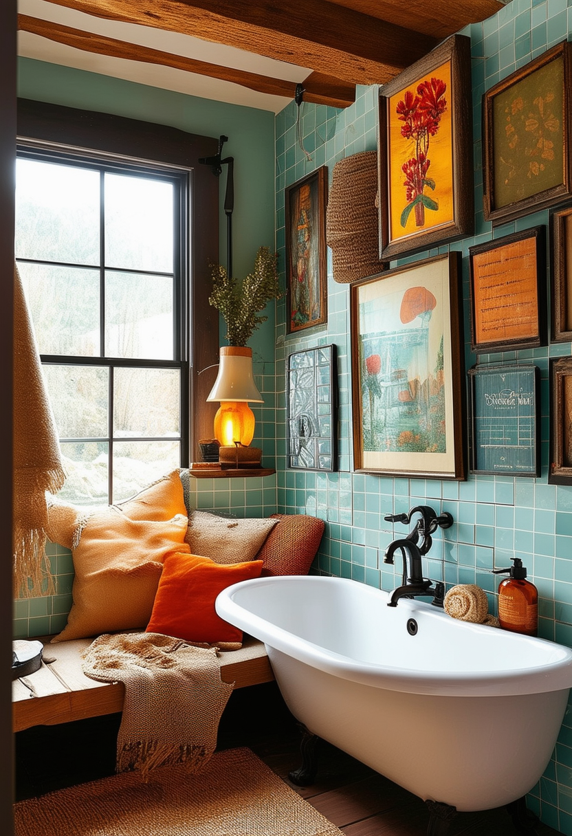 24 Unique Ideas to Create Your Perfect Eclectic Bathroom