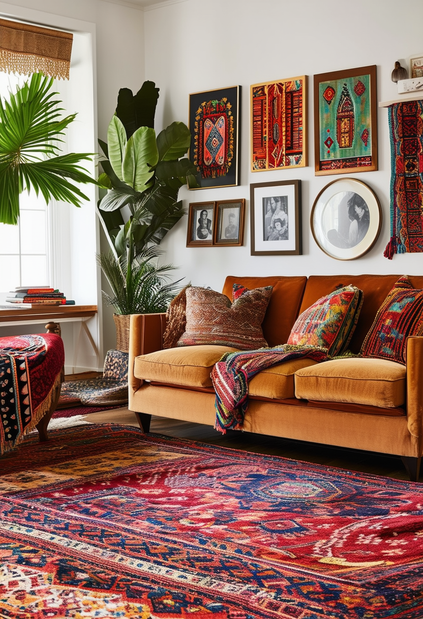 Unique Touches to Create Your Eclectic Living Room