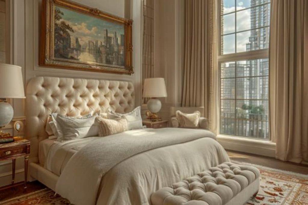 Bedroom Trend:​ Elegant drapery enhances privacy while adding a touch of‍ sophistication