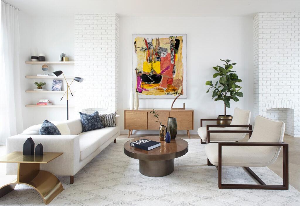 Choose artwork‍ that⁤ inspires and reflects your style in the contemporary living room