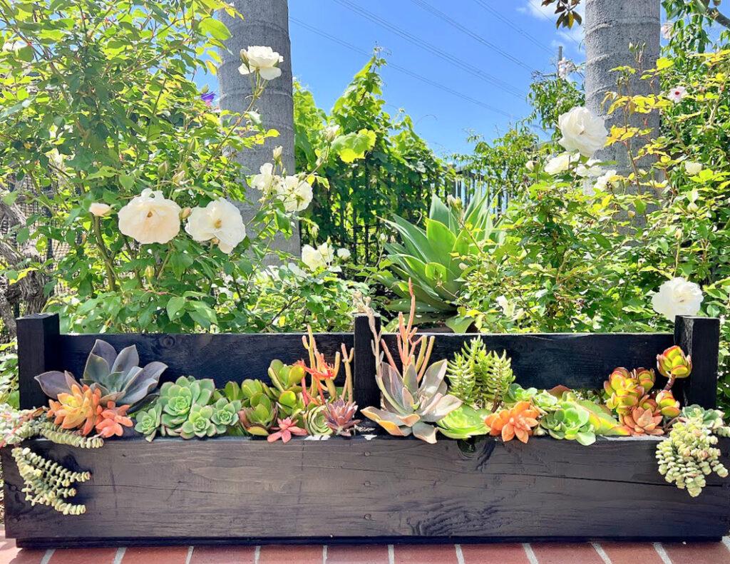 Fairy-tale Pallet Garden: Add whimsy with tiny decorations‍ and plants