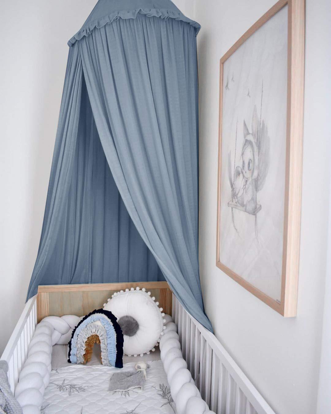 Soft, breathable bedding ensures comfort during naptime in the Nursery Nook