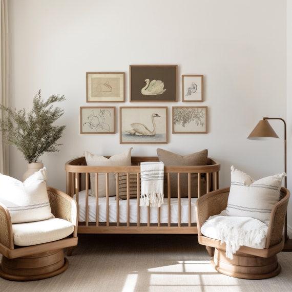 Create a gallery wall with cherished photos to personalize your nursery ⁣nook beautifully