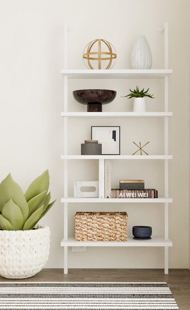 Maintain an organized ​bookshelf as‌ a focal point in a​ minimalist ​bedroom