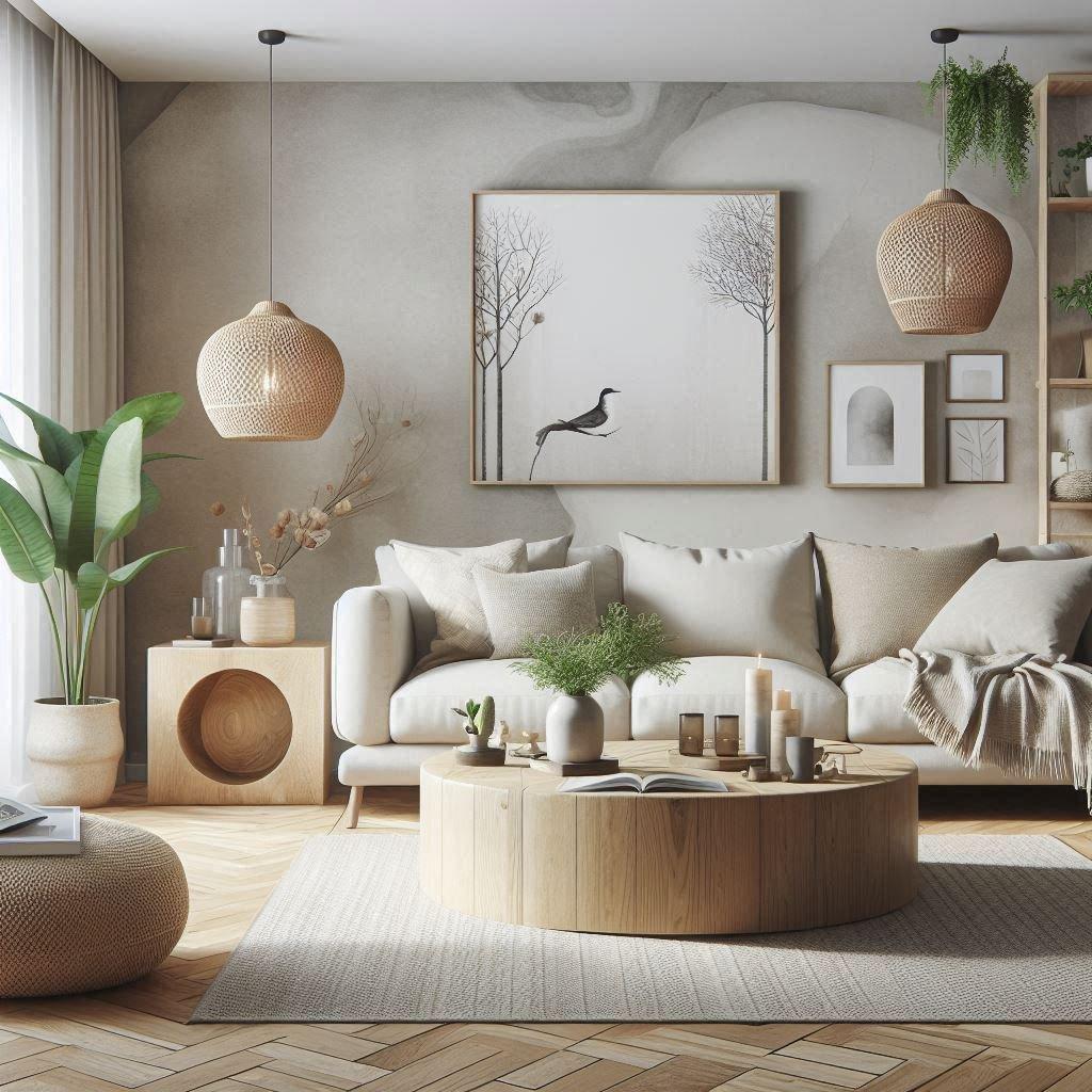 Introduce nature-inspired​ artwork ⁤that reflects your Earthy​ Living Rooms ‌theme