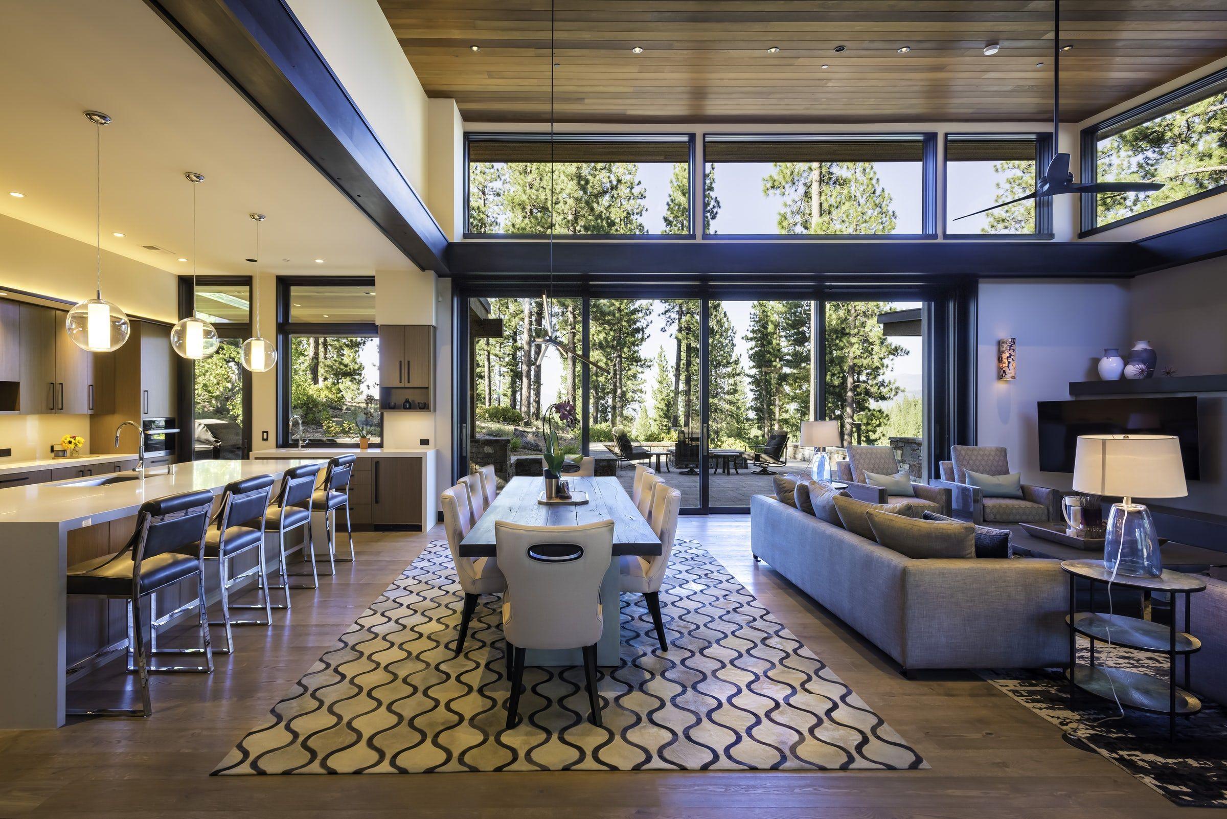 Open spaces: Achieve airy flows with open-concept interior design