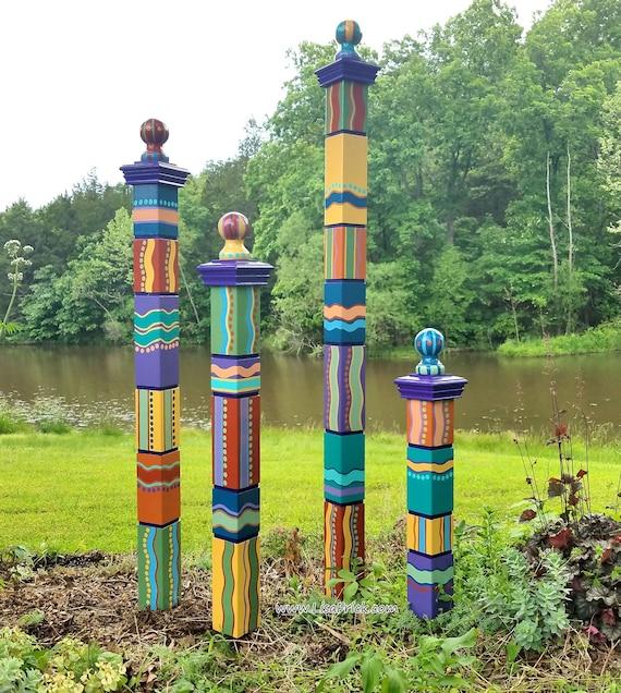 Colorful garden art to express creativity ⁣in your backyard