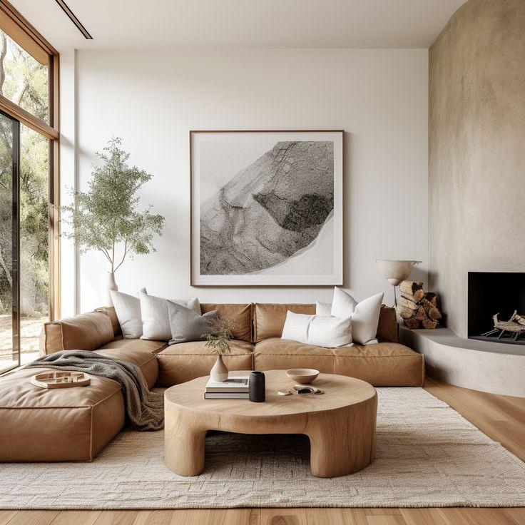 Embrace simplicity with ⁣minimalistic decor pieces to maintain a clean Earthy Living Room look