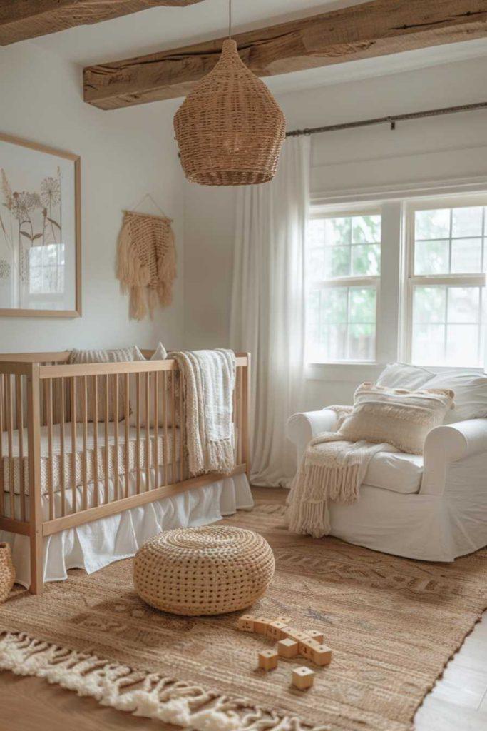 Layer‍ cozy blankets for an ‍inviting look in your nursery nook