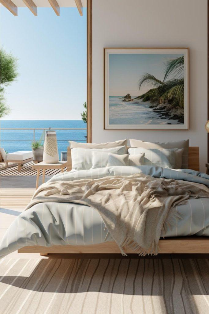 Coastal Escape: Bring ocean tones and breezy decor to your bedroom