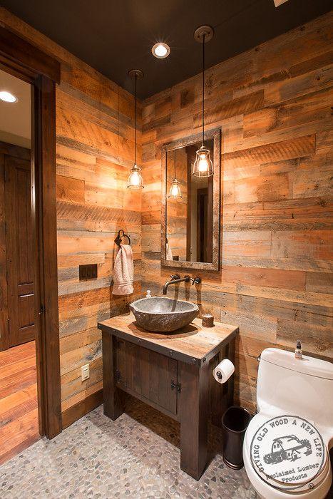 Incorporate reclaimed wood for a rustic touch⁣ in your stylish ‌wooden bathroom