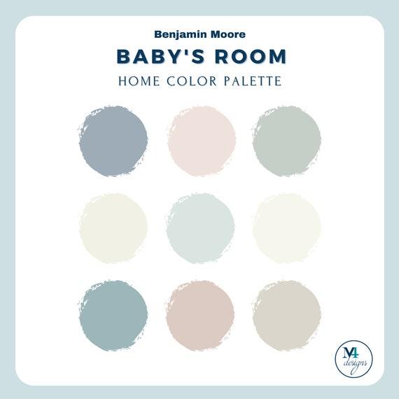 Select a calming color palette for tranquility in your⁢ small nursery