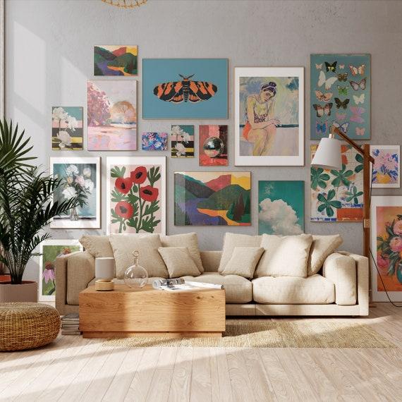 Curate a ‍gallery wall ‍featuring art pieces that reflect your personality in the contemporary living ‌room