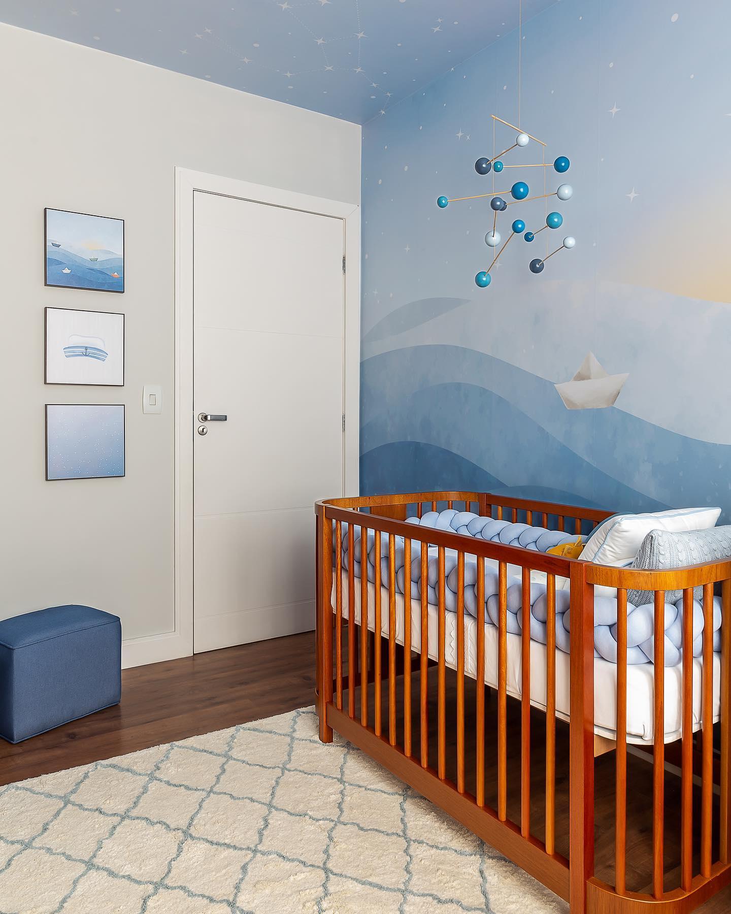 Under the Sea: Dive into a serene underwater nursery theme