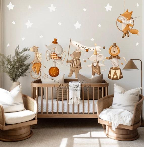 Vintage Circus:‌ Bring whimsical fun to your‌ nursery⁢ with circus décor