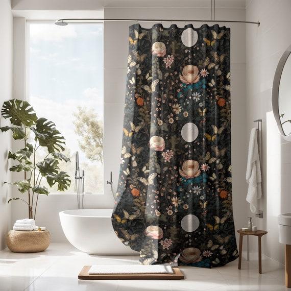 Add a unique ⁣shower curtain to instantly elevate your eclectic bathroom aesthetic