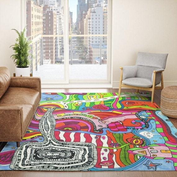 Create zones⁣ with ⁢rugs to define spaces in⁣ your eclectic living‍ room