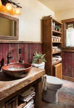 Use reclaimed​ barn wood ‍for a charming wooden ‍bathroom that tells ‌a beautiful story