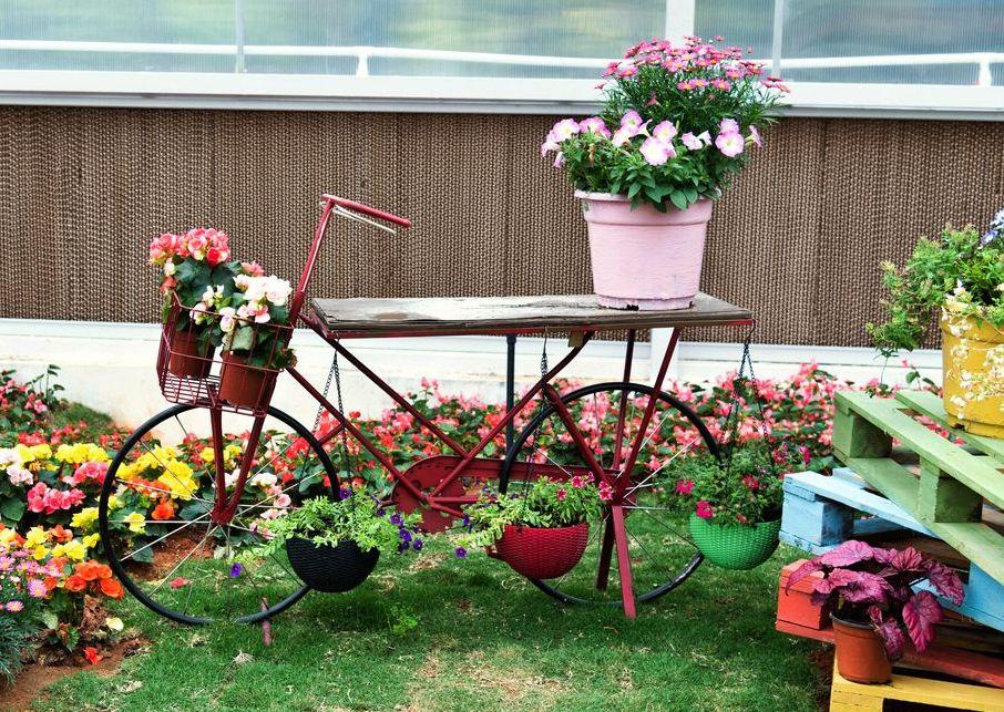 Repurpose old furniture as‍ unique garden⁣ décor in your small backyard