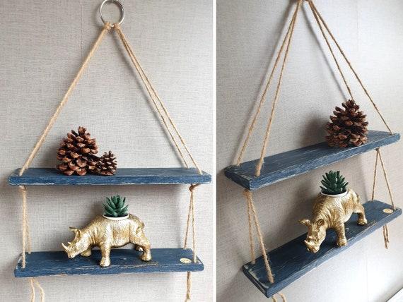 Driftwood shelves to display‍ essentials in⁤ your boho bathroom