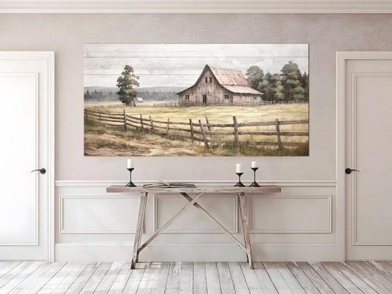 Hang ‌original artwork or photos for ​a personalized farmhouse⁤ touch