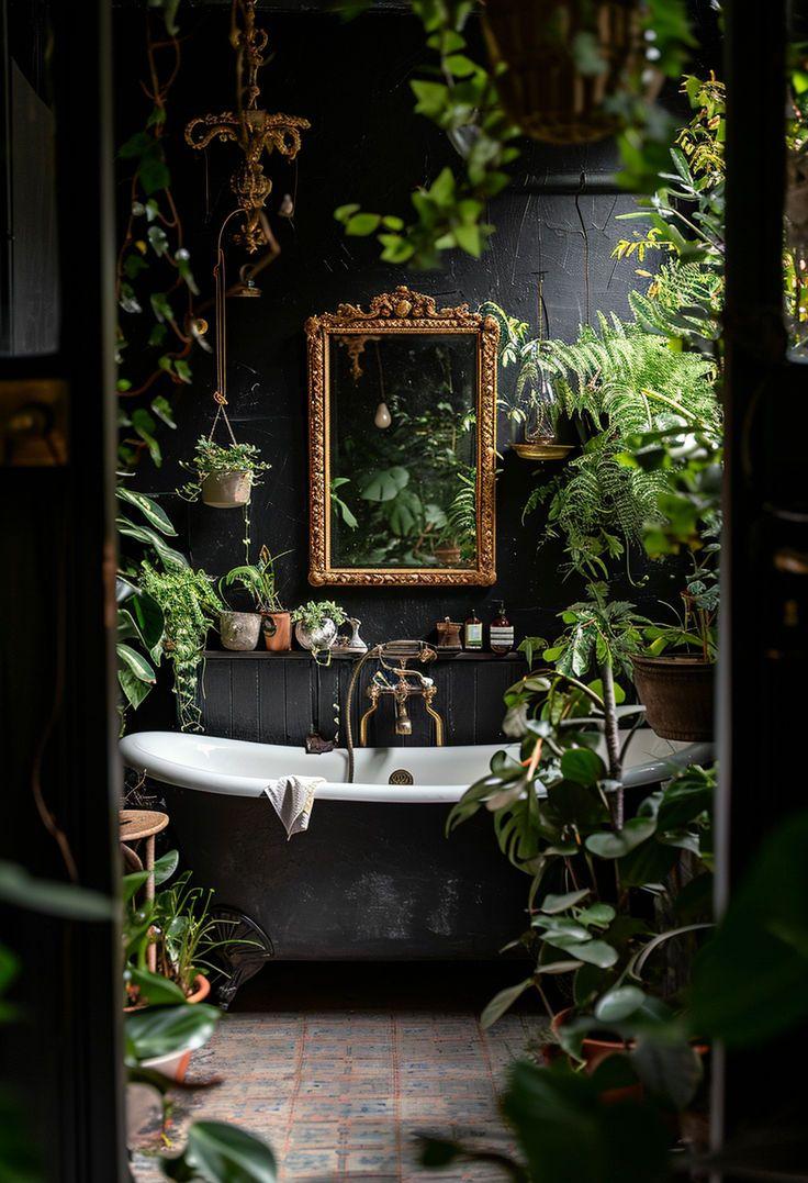 Incorporate ⁣greenery for freshness in your Chalet Bathroom