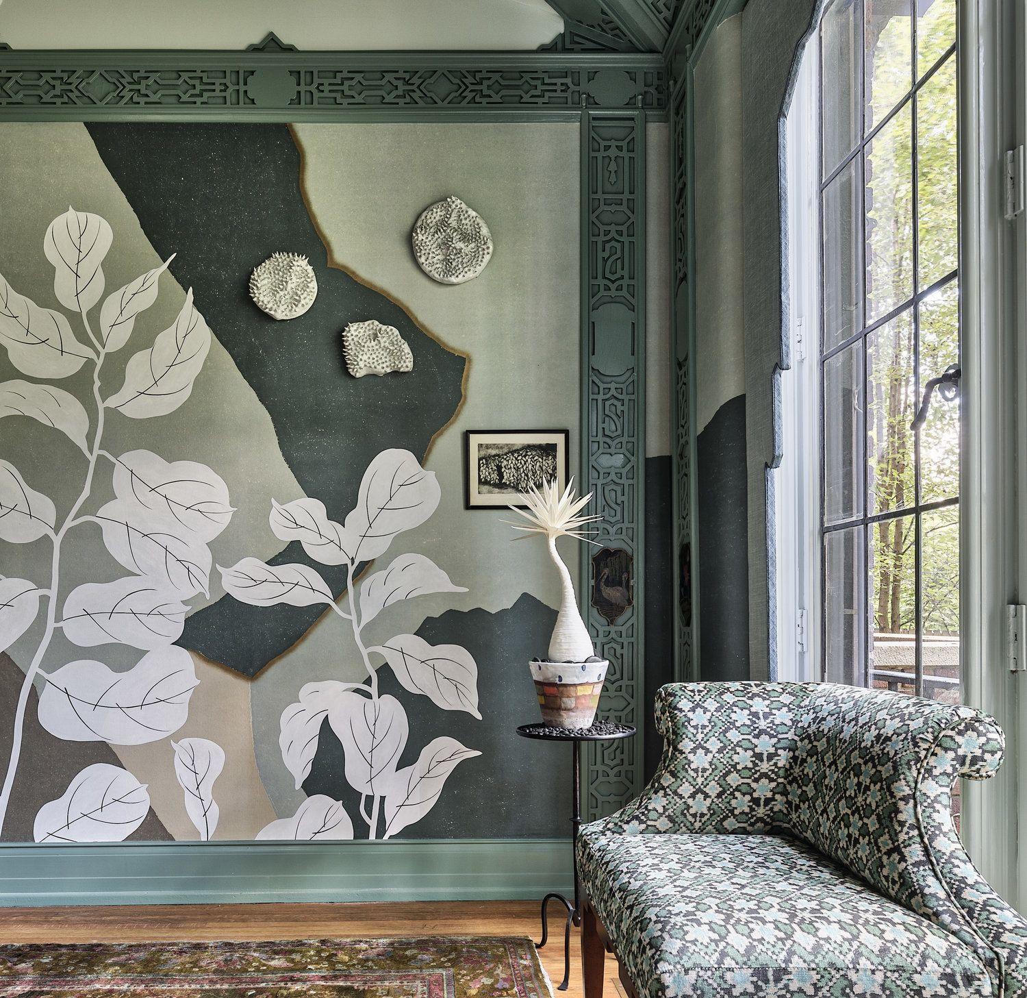 Textured walls: Experiment with wallpaper or paint for exciting interior design