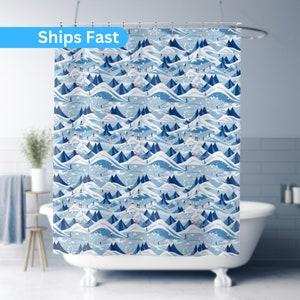 A⁢ luxurious‍ shower ⁢curtain to⁣ enhance your Chalet‍ Bathroom decor