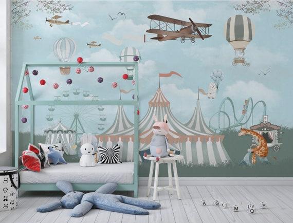 Vintage Circus Nursery: Enjoy playful patterns and whimsical circus elements for fun